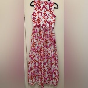 Cynthia Rowley tiered floral-print dress SZ M.  Like *NEW*, excellent condition.